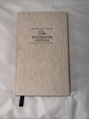 The Five Minute Hardcover Journal - Linen